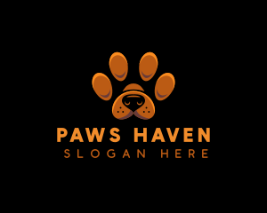 Paw Doggy Pet logo design