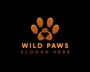 Paw Doggy Pet logo design