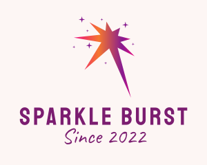 Fireworks - Star Fireworks Sparkler logo design