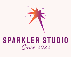 Sparkler - Star Fireworks Sparkler logo design