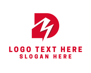 Modern - Electric Power Lightning logo design