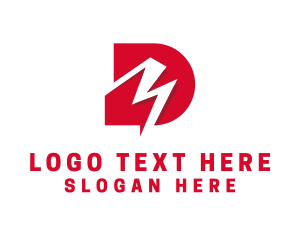 Simple - Electric Power Lightning logo design
