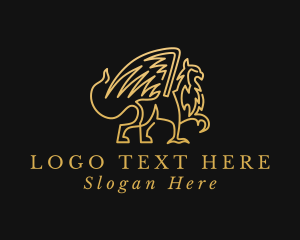 Luxury - Golden Griffin Corporation logo design