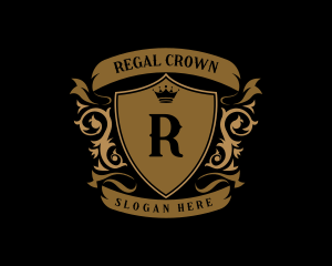 Medieval Regal Crest logo design
