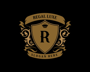 Regal - Medieval Regal Crest logo design