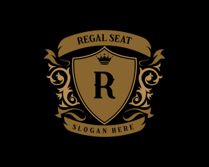 Medieval Regal Crest logo design