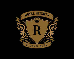 Medieval Regal Crest logo design