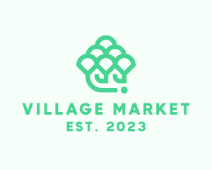 Village - House Farm Village logo design