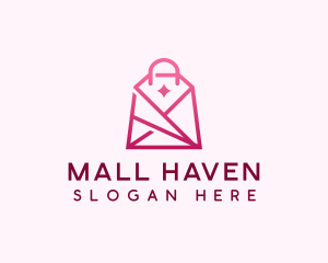 Stylish Shopping Bag logo design