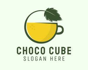 Herbal Citrus Tea Cup Logo