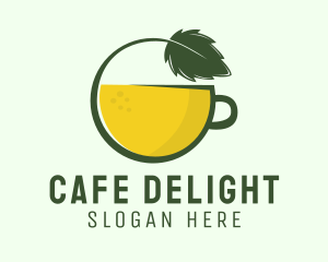 Cafeteria - Herbal Citrus Tea Cup logo design