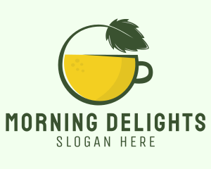 Breakfast - Herbal Citrus Tea Cup logo design