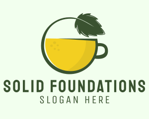 Mug - Herbal Citrus Tea Cup logo design