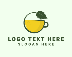 Citrus - Herbal Citrus Tea Cup logo design