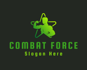 Shield - Army Fitness Training logo design