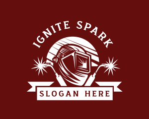 Spark - Welding Metal Fabrication logo design