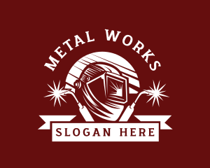 Metal - Welding Metal Fabrication logo design