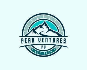 Mountain Peak Trekking logo design