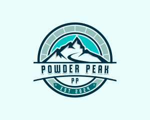 Mountain Peak Trekking logo design