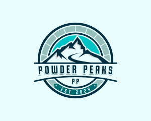 Mountain Peak Trekking logo design