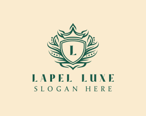 Luxe Shield Brand logo design