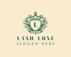 Luxe Shield Brand logo design