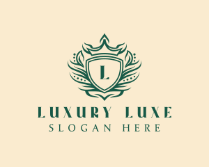 Luxe Shield Brand logo design