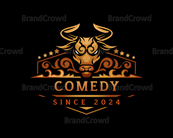 Wild Bull Horn Logo