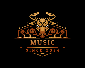 Wild Bull Horn Logo