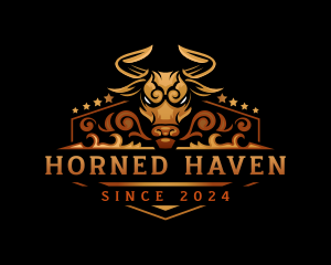 Wild Bull Horn logo design