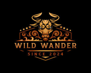 Wild Bull Horn logo design