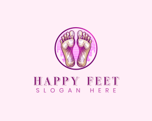 Foot - Foot Spa Wellness logo design