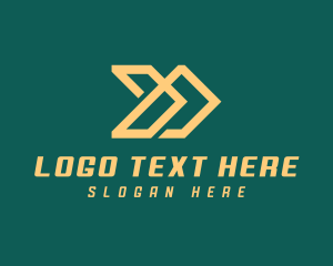 Shipping - Delivery Business Arrows logo design