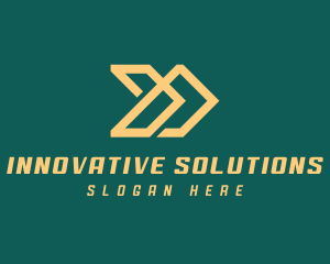 Business - Delivery Business Arrows logo design
