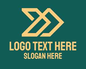 Digital - Digital Corporate Arrows logo design