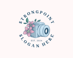 Photography - Flower Photography Camera logo design