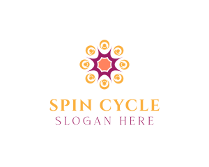 Spin - Colorful Pattern Art logo design