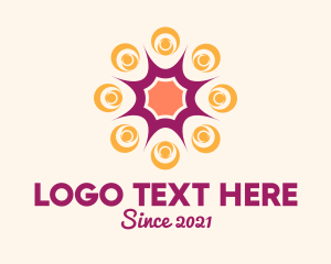 Dynamic - Colorful Pattern Art logo design