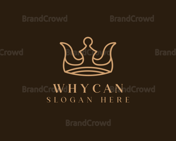 Monarchy King Crown Logo