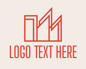 Industrial - Urban Warehouse Building logo design