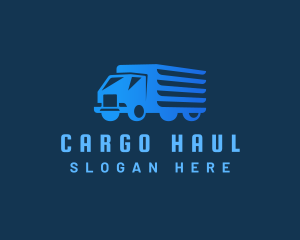 Truck Logistics Transportation logo design