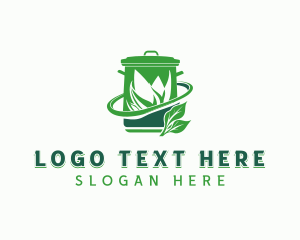 Trash Collection - Garbage Disposal Waste logo design