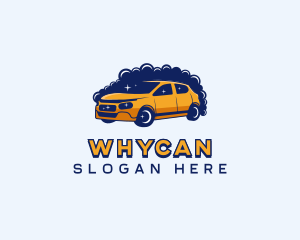 Sedan - Car Wash Detailing logo design