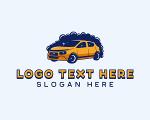 Bubbles - Car Wash Detailing logo design
