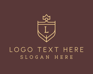 University - Crown Shield Law Firm logo design