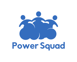 Squad - Social Cloud Community logo design