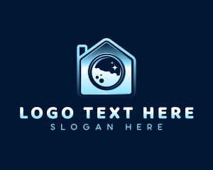 Maintenance - Laundromat Wash Cleaning logo design