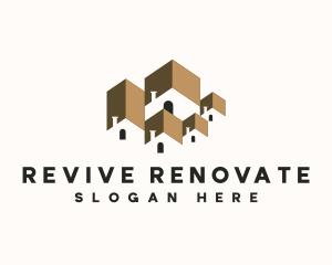 Roof Home Renovation logo design