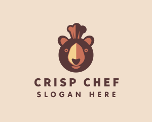 Grizzly Bear Chef logo design