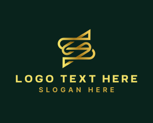 Luxury Jewelry Letter S logo design